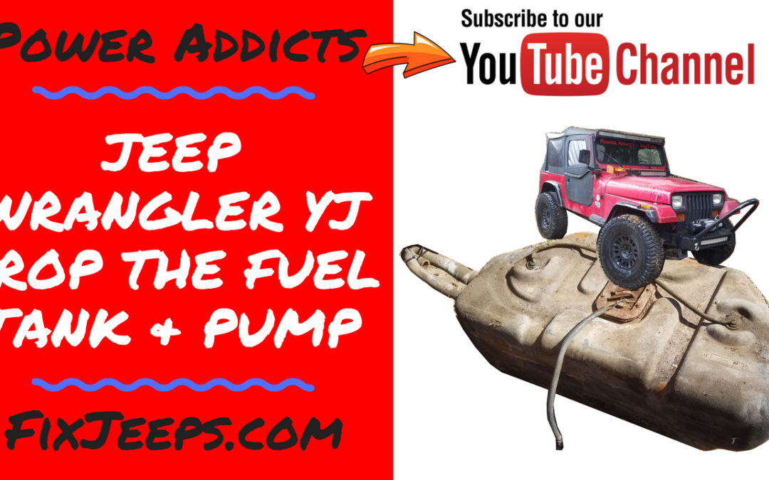 Jeep Wrangler YJ Remove Gas Tank and Fuel Pump