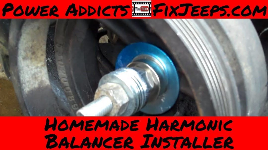 Homemade harmonic balancer