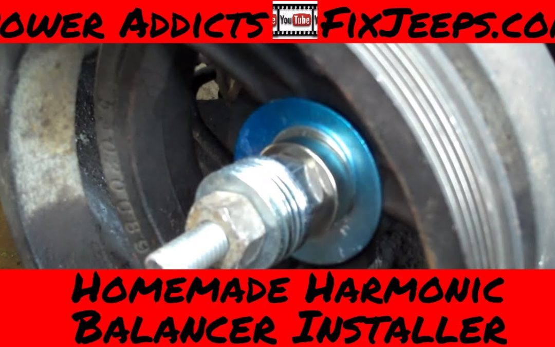 Homemade Harmonic Balancer Installer