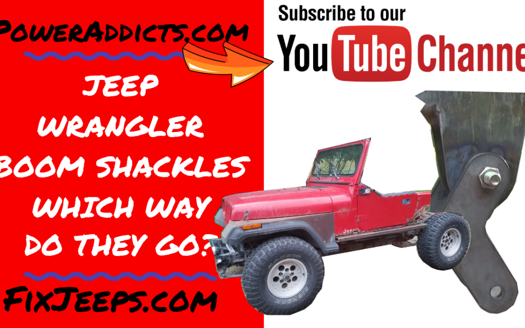 Jeep Wrangler YJ Boomerang Shackles