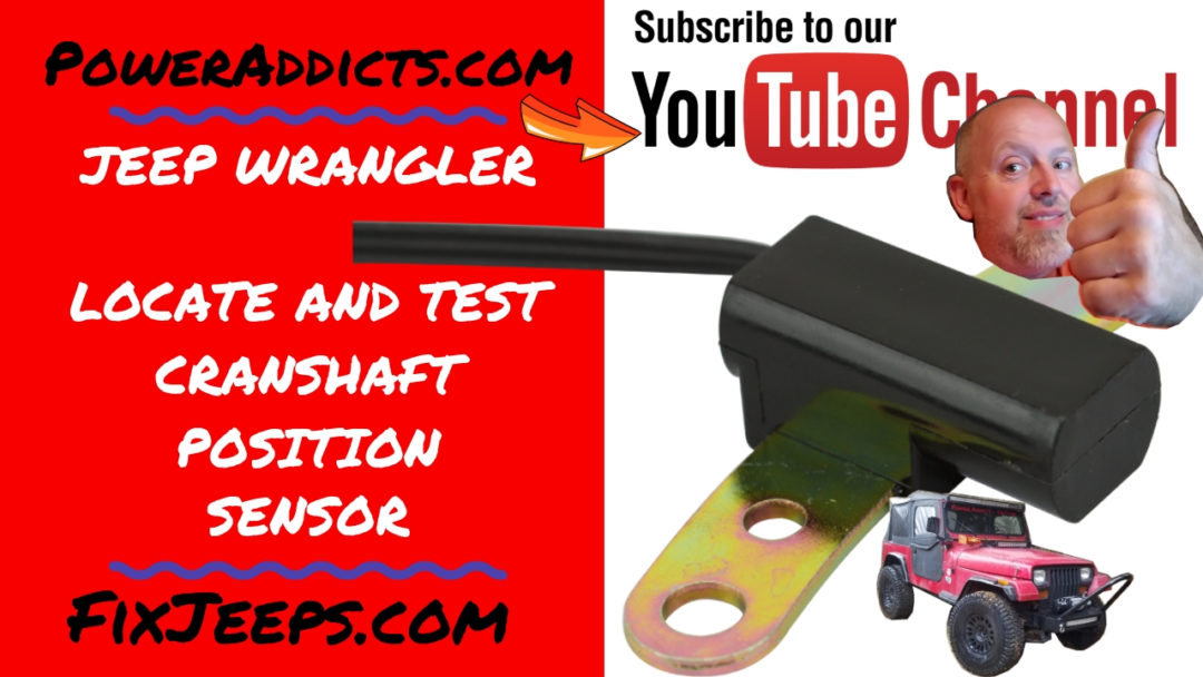 Jeep Wrangler Crankshaft position sensor