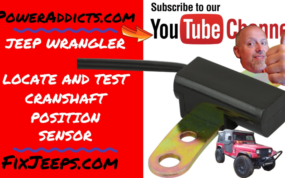 Jeep Wrangler YJ Crank shaft position sensor