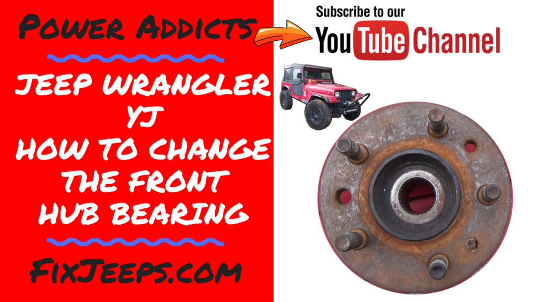 Jeep Wrangler YJ Change the wheel bearing