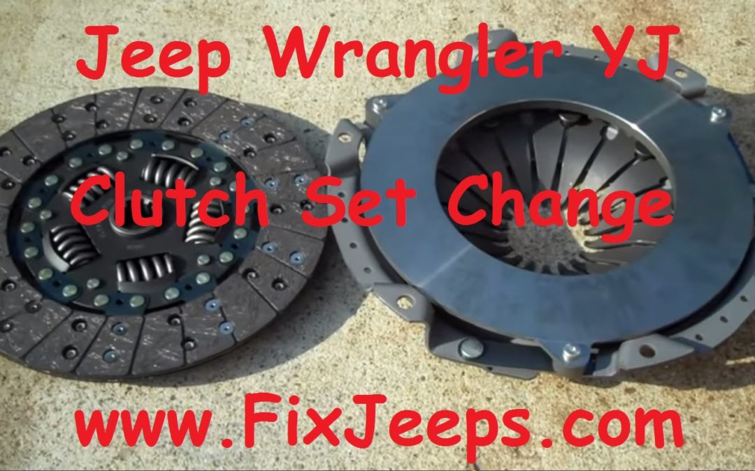 Jeep Wrangler YJ Install New Clutch Kit