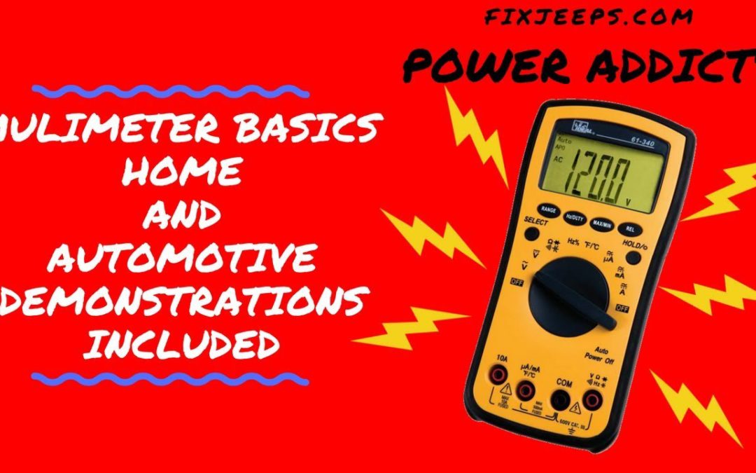 How to use a multimeter for Jeep and home