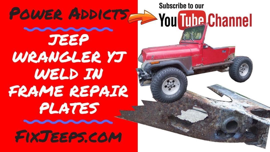 Jeep Wrangler weld in rust repair plates