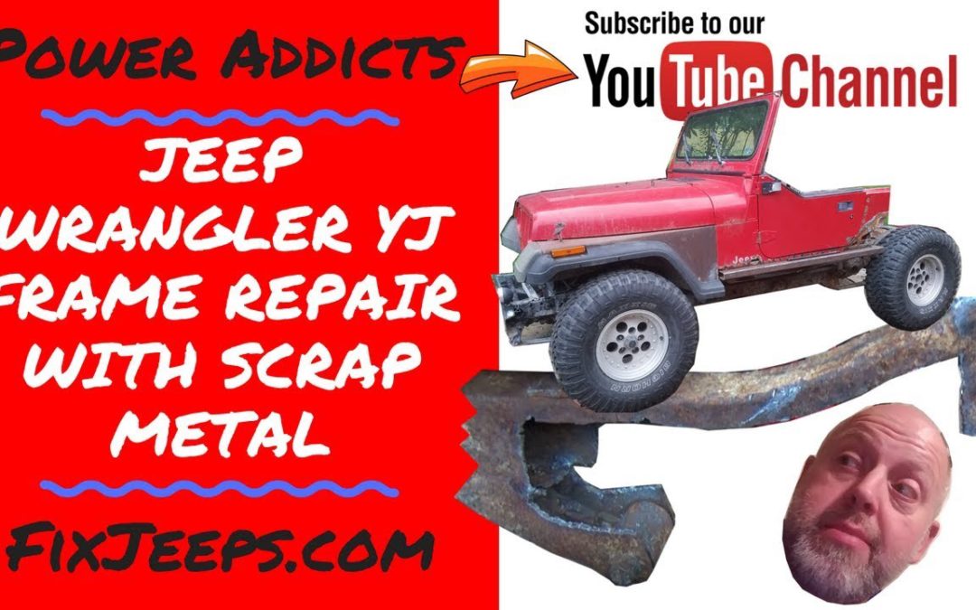 Jeep Wrangler YJ Patch frame with scrap metal