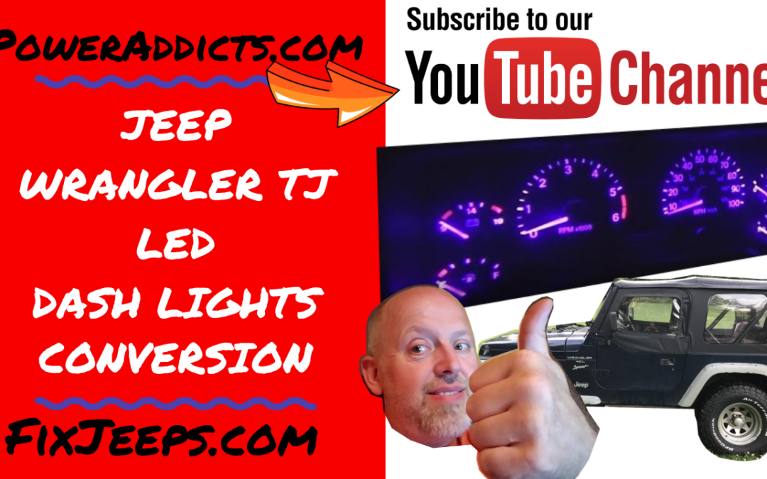 Jeep TJ Instrument Cluster LED Bulb Replacement