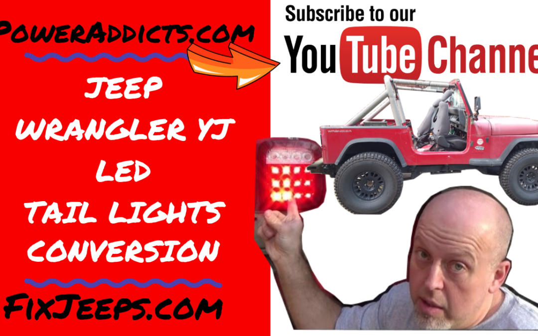 Jeep Wrangler YJ LED Tail Lights